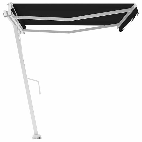 vidaXL Standmarkise Automatisch 450x300 cm Anthrazit