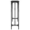 vidaXL Konsolentisch Schwarz 140x23x75 cm Holzwerkstoff