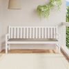 vidaXL Gartenbank-Auflage Taupe 180x50x4 cm Oxford-Gewebe