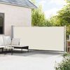 vidaXL Seitenmarkise Ausziehbar 600x160 cm Creme