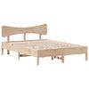 vidaXL Massivholzbett ohne Matratze 120x190 cm Kiefernholz