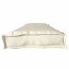 vidaXL Palettenkissen Creme 180 x 40 x 8 cm Oxford-Stoff