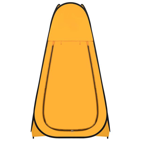 vidaXL Pop-Up Duschzelt Gelb