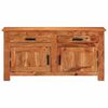 vidaXL Sideboard Braun 100 x 30 x 50 cm Akazie Massivholz