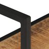 vidaXL Wandregal 60x20x85 cm Raues Mangoholz