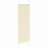 vidaXL Plissee Creme 50x150 cm Stoffbreite 49,4 cm Polyester