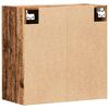 vidaXL Wandschrank Altholz-Optik 60x31x60 cm Holzwerkstoff