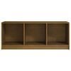 vidaXL TV-Schrank Honigbraun 104x33x41 cm Massivholz Kiefer