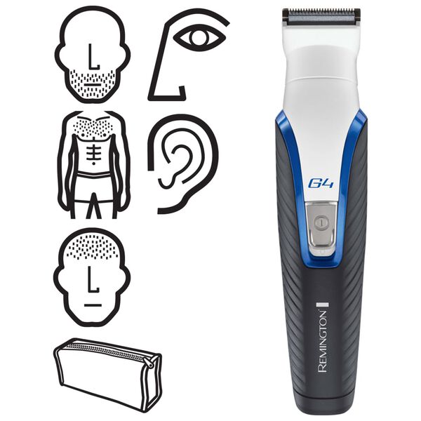 REMINGTON Multigroomer Haarschneider-Set G4 Serie PG4000 Graphite