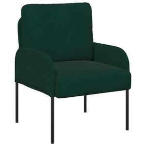 vidaXL Sofas mit Kissen 55cm Dunkelgr&uuml;n Sperrholz