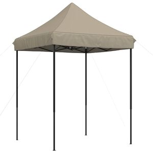 vidaXL Partyzelt Faltbar Pop-Up Taupe 200x200x306 cm