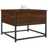 vidaXL Couchtisch Braun Eichen-Optik 51x51x40 cm Holzwerkstoff