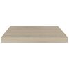 vidaXL Schwebendes Wandregal Eichefarben 50x23x3,8 cm MDF