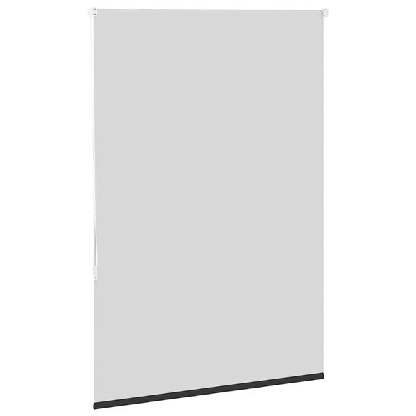vidaXL Verdunkelungsrollo Schwarz 100x130 cm Stoffbreite 95,7cm