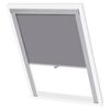 vidaXL Verdunkelungsrollo Grau PK06 GGL und GGU