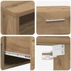 vidaXL Holzschrank Artisan-Eiche 150 x 39 x 30 cm Holzwerkstoff