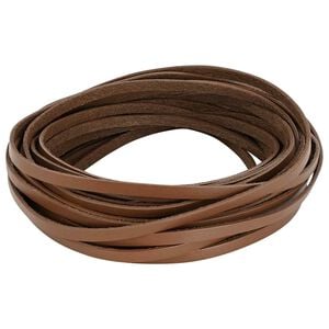 vidaXL Lederriemen Braun 500 x 0,6 cm Leder