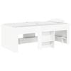 vidaXL Hochbett f&uuml;r Kinder 2 pcs Wei&szlig; 193 x 96,1 x 68,5 cm