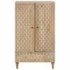 vidaXL Highboard 60x33x100 cm Massivholz Mango