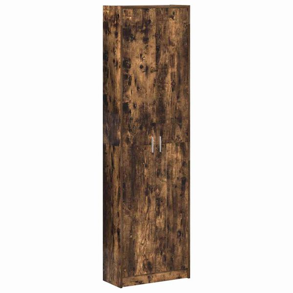 vidaXL Kleiderschrank Ger&auml;ucherte Eiche 55 x 25 x 189 cm Holzwerkstoff
