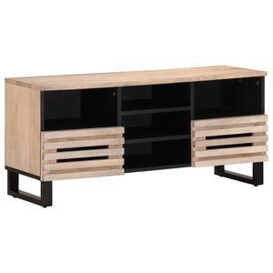 vidaXL TV-Schrank 100x34x46 cm Massivholz Mango