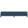 vidaXL Boxspringbett mit Matratze Blau 90 x 200 cm Stoff