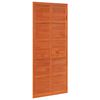 vidaXL Scheunent&uuml;r 80 x 2,5 x 208 cm Massives Kiefernholz Wachsbraun