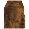 vidaXL TV-Wandschrank Räuchereiche 100x30x30 cm Holzwerkstoff