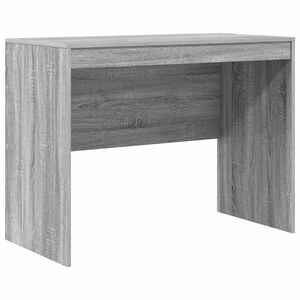 vidaXL Schreibtisch Graues Sonoma 100 x 50 x 76 cm