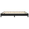 vidaXL Boxspringbettgestell Schwarz 180x200 cm Samt