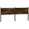 vidaXL Kopfteil R&auml;uchereiche 190 cm Holzwerkstoff und Stahl