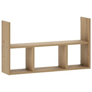 vidaXL Wandregal Artisan-Eiche 78,5 x 17 x 45 cm Holzwerkstoff