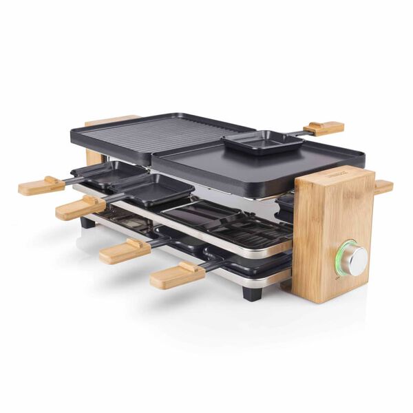Princess Raclette-Grill Pure 8 Schwarz 1200 W 162910