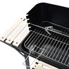 ProGarden Holzkohlegrill 86,5 cm Schwarz