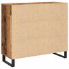 vidaXL Sideboard Altholz 90 x 34 x 80 cm Holzwerkstoff