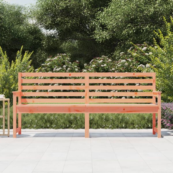 vidaXL Gartenbank 203,5x48x91,5 cm Massivholz Douglasie