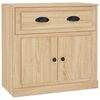 vidaXL Sideboards 2 Stk. Sonoma-Eiche Holzwerkstoff