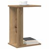 vidaXL Beistelltisch Artisan-Eiche 35 x 25 x 50 cm Holzwerkstoff