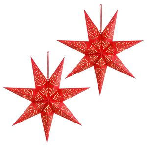 vidaXL Weihnachtsbeleuchtung RAAHE 2 stk. 10 LEDs Warmes Wei&szlig;