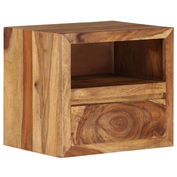 vidaXL Nachttisch Massivholz Akazie 40&times;30&times;35 cm