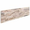 vidaXL Wandpaneele 10 stk. 100 x 25 cm Wei&szlig; und Rot EPS-Schaum