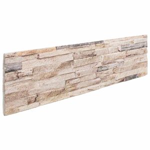 vidaXL Wandpaneele 10 stk. 100 x 25 cm Wei&szlig; und Rot EPS-Schaum