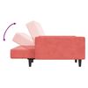 vidaXL Schlafsofa 2-Sitzer Rosa Samt
