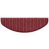 vidaXL Selbstklebende Treppenschoner 15 pcs Rot 65 x 21 x 4 cm