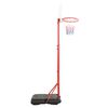 vidaXL Tragbares Basketball-Set Verstellbar 200-236 cm