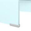 vidaXL TV-Aufsatz/Monitorerh&ouml;hung Glas Gr&uuml;n 40x25x11 cm