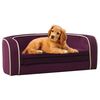 vidaXL Hundesofa Klappbar Burgunderrot 73x67x26 cm Pl&uuml;sch Waschbar