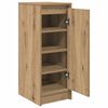 vidaXL Schuhschrank Artisan-Eiche 29,5x34x76 cm Holzwerkstoff