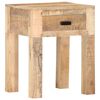 vidaXL Nachttisch 40 x 35 x 50 cm Massivholz Mango