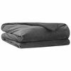 vidaXL Gewichtsdecke Anthrazit 135 x 200 cm 6 kg 100% Baumwolle 205T